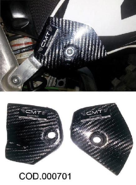 CMT Carbon Abdeckung Seitenteile Kawasaki KXF 250/450 13-15