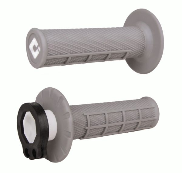 GRIPS V2 LOCK ON HALF WAFFLE 4-Takt SOFT GRAU