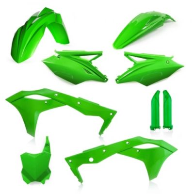 Acerbis Plastiksatz Plastikkit KXF 250 17- grün