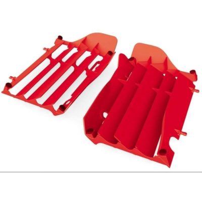 Kühlerlamellen / Grill Honda CRF 450 17- rot