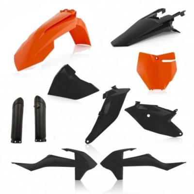Acerbis Plastiksatz für KTM SX 85 18- / black/orange Washougal TLD