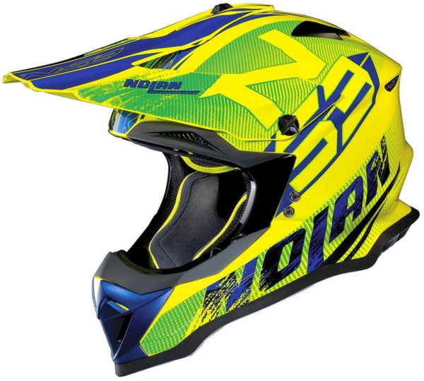 Nolan N53 Helm – Whoop Green/Yellow – L oder S