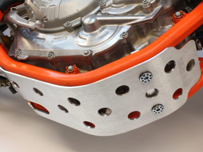 Works Connection Motor-Schutzplatte für KTM SXF 450 16-18