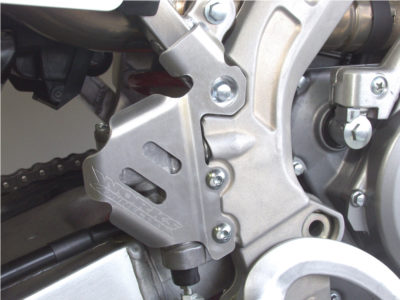 Works Connection Fußbremszylinderschutz Suzuki RMZ 250 07-09