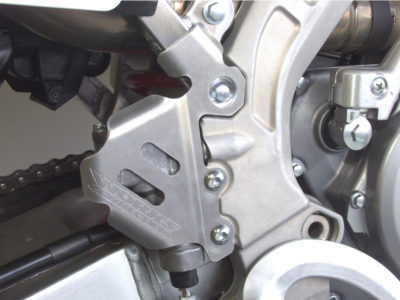 Works Connection Fußbremszylinderschutz Kawasaki KX 250F 06-08