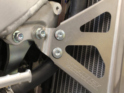 Works Connection Kühlerschutz Yamaha YZ 450F 14- 17