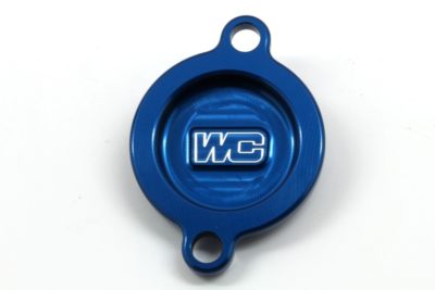Works Connection Ölfilterdeckel für Husqvarna Blau