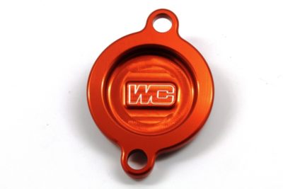 Works Connection Ölfilterdeckel für KTM Orange