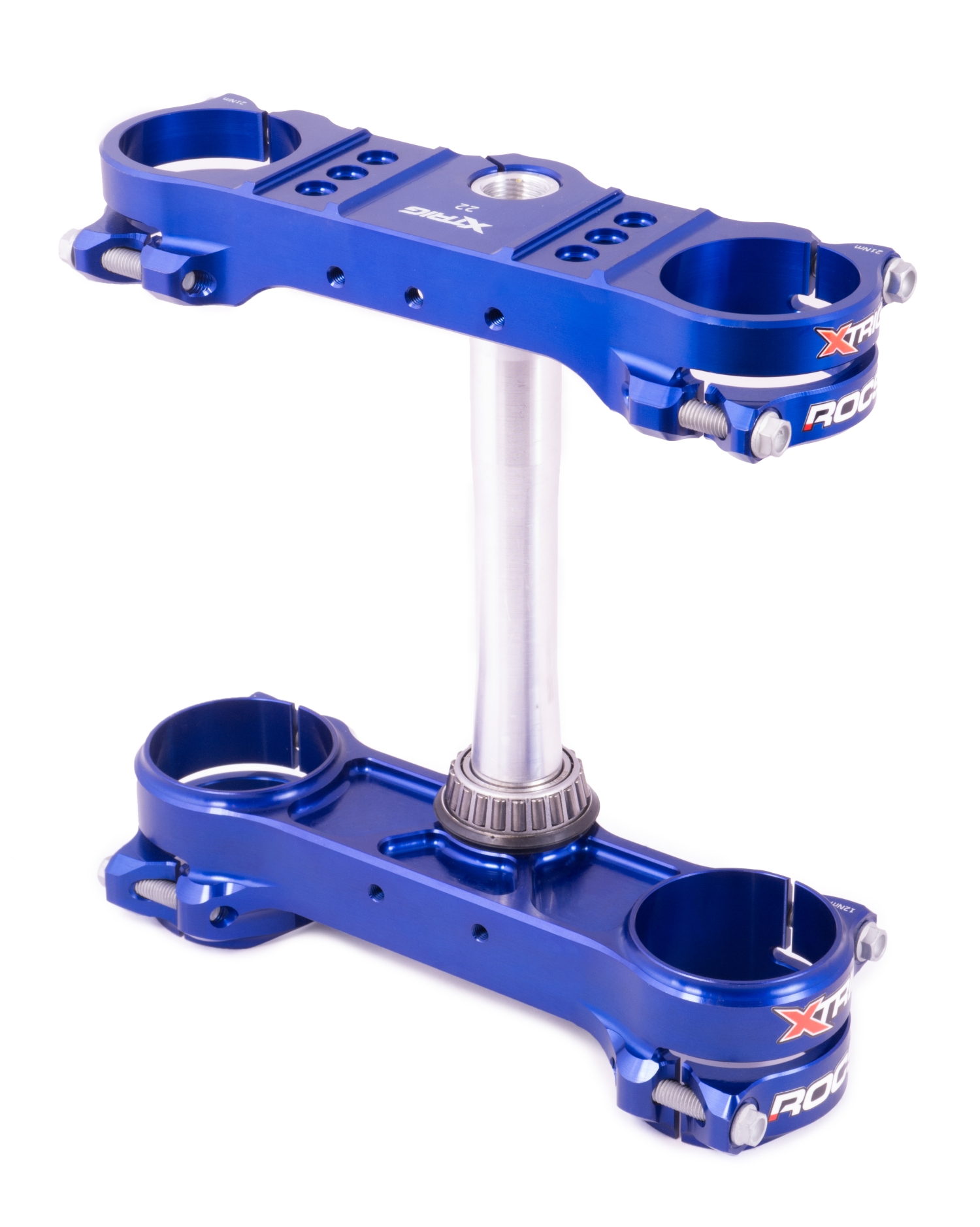 Art40705002 Xtrig ROCS Gabelbrücke Tech für Husqvarna TC/FC 2014-/ offset 22 blau