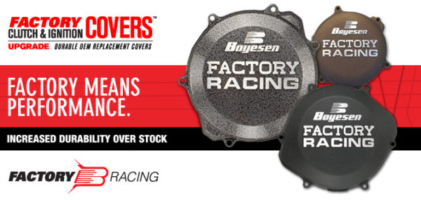 Boyesen Factory Kupplungsdeckel Honda CRF 250R 18- Magnesium