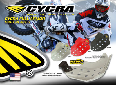 CYCRA FULL ARMOR Bodenplatte CRF 450 09-16 rot