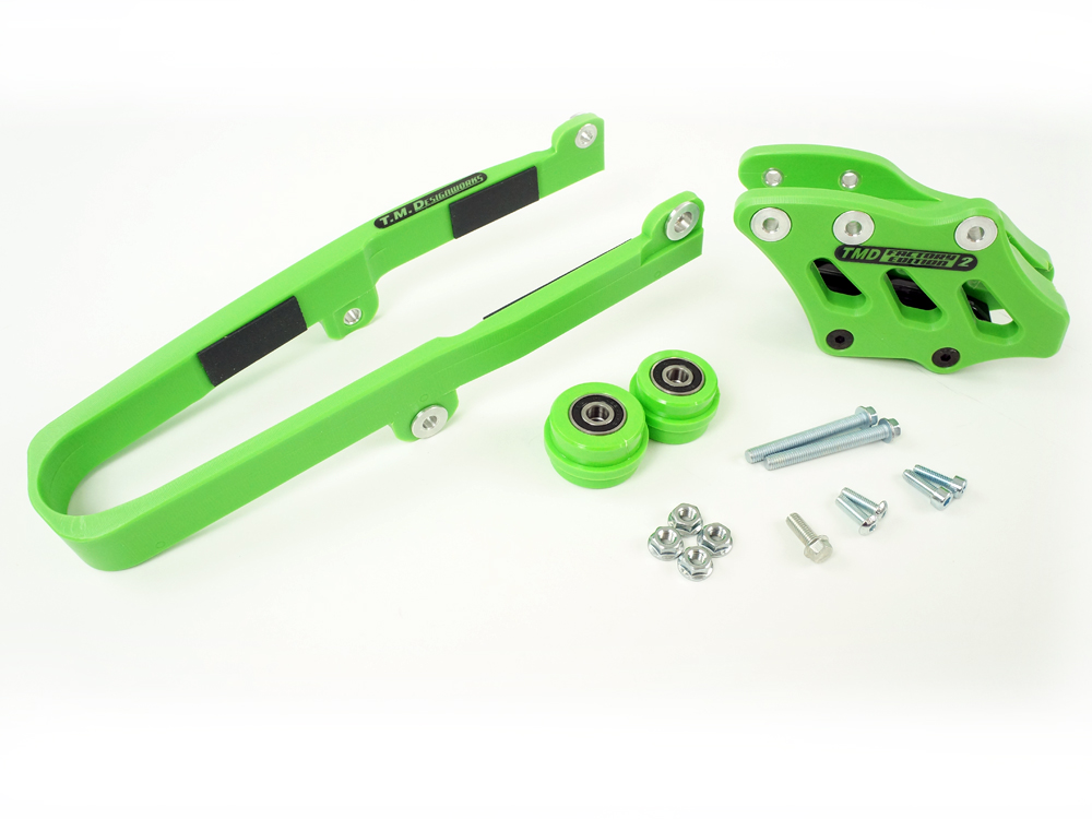 TMD Kettenführungskit KXF 450 16-18 ,250 17-20 Grün