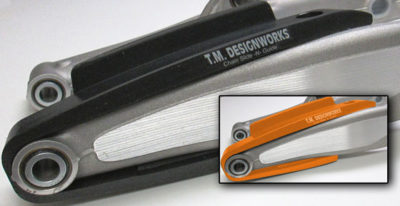 TMD Schwingenschleifer Extrem long life für KTM EXC/XC-W 2012- PDS Orange