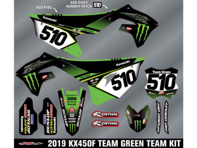 N-STYLE Team Monster Energy Kit Kawasaki KX 450 19-