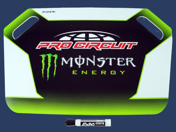 PRO CIRCUIT Monster Energy/Pro Circuit Anzeigetafel