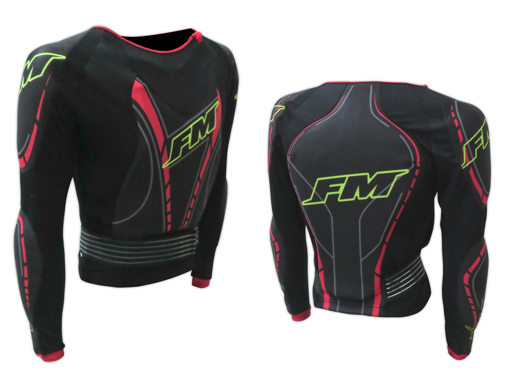 FM Bodyguard Air Jacket Schwarz Größe L/XL