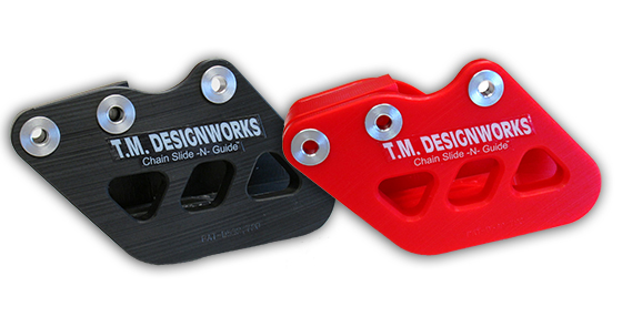TMD Kettenführung MX Factory Edition 1 Honda CR 125R, 250R, 500R 93-04 Schwarz