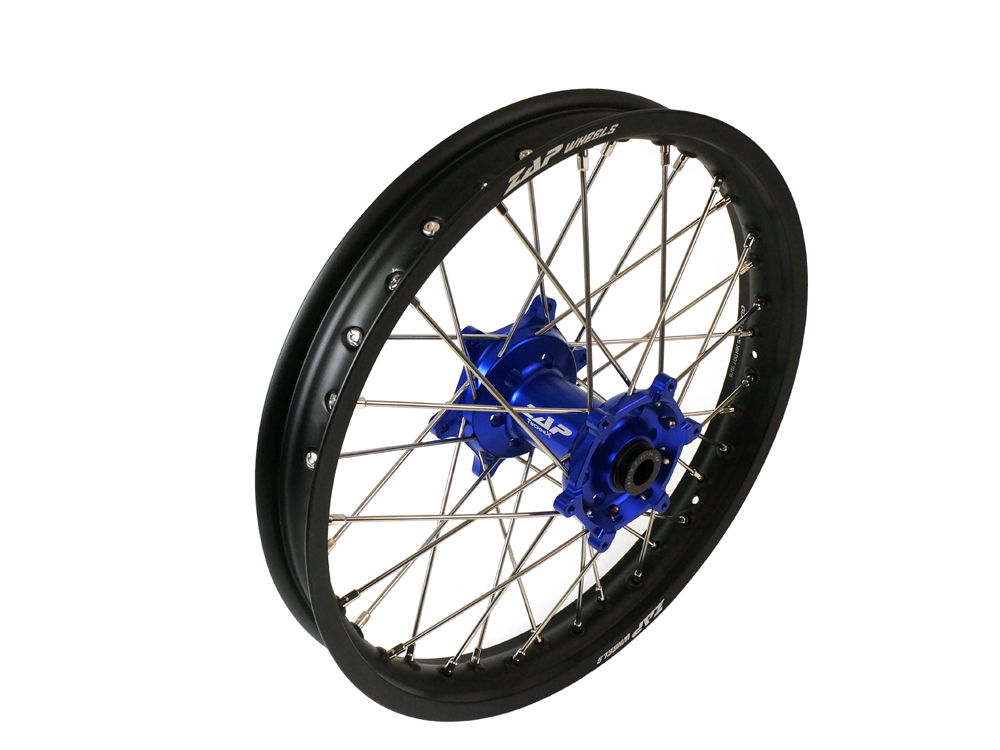 ArtRWYZF-BL-19-25 ZAP M1 Hinterrad Yamaha YZF 19×2.15 25mm Achse schwarz/blau