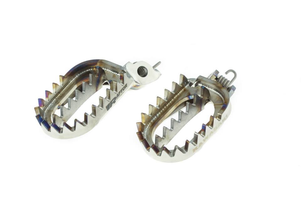 Raptor Titan MX Fußrasten Kawasaki KX 65 85 04-23