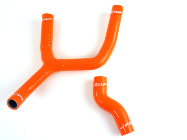 ZAP Silikon-Kühlerschlauch für KTM SXF 450 13-15 orange