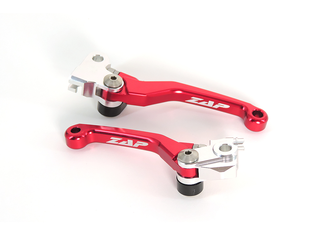 ZAP Flexhebel Klapphebelsatz Honda CRF 250 07- / CRF 450 07-20 rot