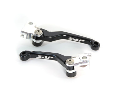 ZAP Flexhebel Klapphebelsatz Honda CRF 250 07- / CRF 450 07-20 schwarz
