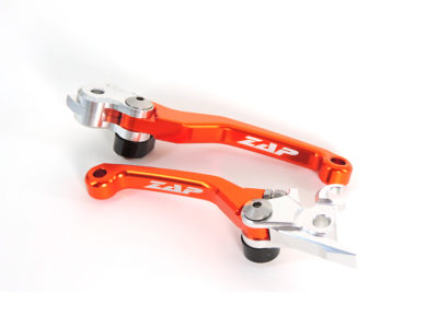 ZAP Flexhebel Klapphebelsatz für KTM MAGURA 09-/BREMBO 05-13 orange
