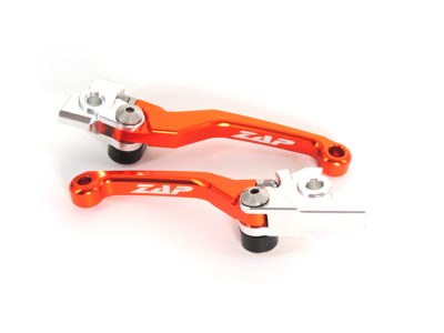 ZAP Flexhebel Klapphebelsatz für KTM BREMBO 06-/BREMBO 14- orange