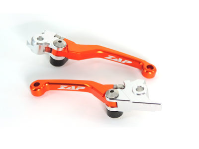 ZAP Flexhebel Klapphebelsatz für KTM MAGURA 09-/BREMBO 14- orange