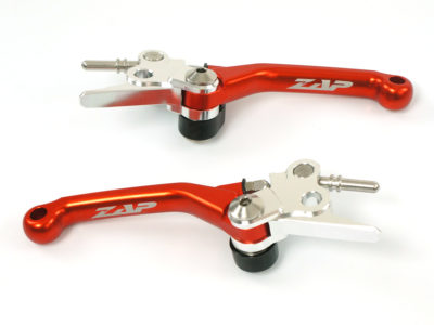 ZAP Flexhebel Klapphebelsatz für KTM Freeride / SX 65 / 85 2014- orange
