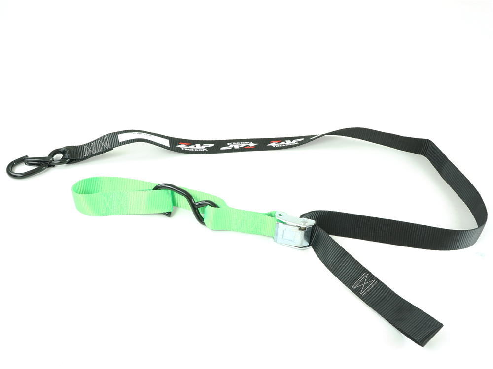 ArtZ-6600-1G ZAP Spanngurte ZAP 2-teilig, 40mm breit, Soft Hook -Made in USA- GRÜN