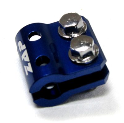 ZAP Halter Bremsleitung vorn KX(F), RM(Z) 05- blau