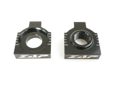 ZAP Achsenblöcke für KTM EXC SX SXF125 250 350, für Husqvarna 2014-, 20mm schwarz