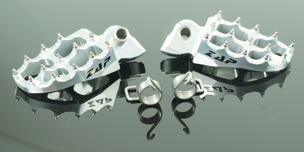 ZAP E-Peg Fußrasten Beta RR 05-19, Xtrainer 15- Sliber