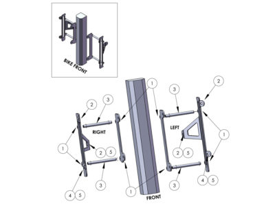 ZAP Radiator Guard Kühlerschutz KXF450 16-18