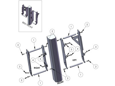ZAP Radiator Guard Kühlerschutz RMZ250 ’10-18