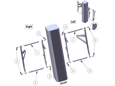 ZAP Radiator Guard Kühlerschutz CRF250 ’10-13