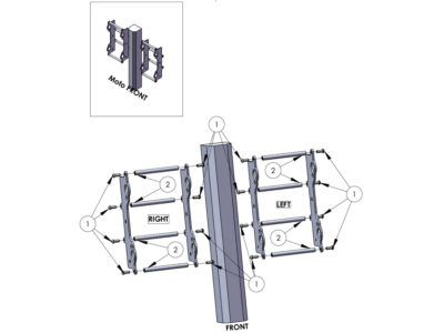 ZAP Radiator Guard Kühlerschutz SHERCO SE 250/300 2T 12-16