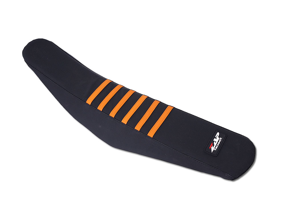 ZAP RIB-Grip Sitzbezug für KTM SXF 125-450 11-15 EXC(F) 12-16 Schwarz/Orange