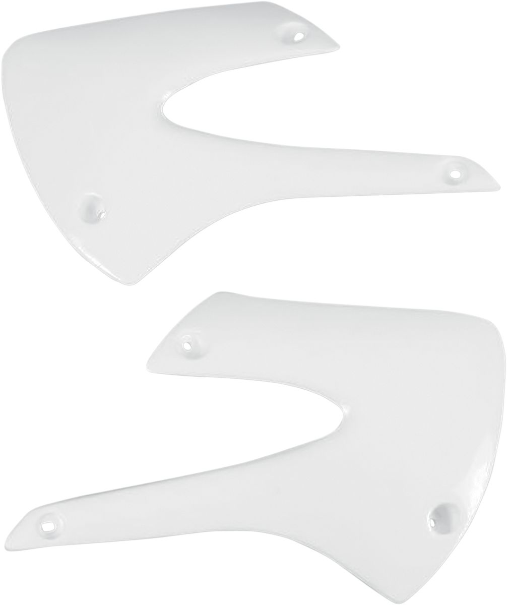 UFO Kühlerspoiler KAWASAKI KX85 01-13 WHITE