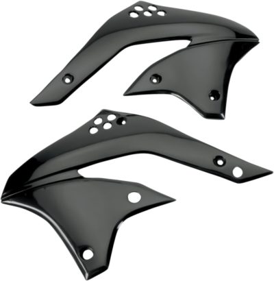 UFO Kühlerspoiler KAWASAKI KXF450 06 BLACK