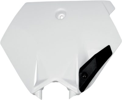 UFO Nummerntafel vorn für KTM SX 85 07-10 WHITE