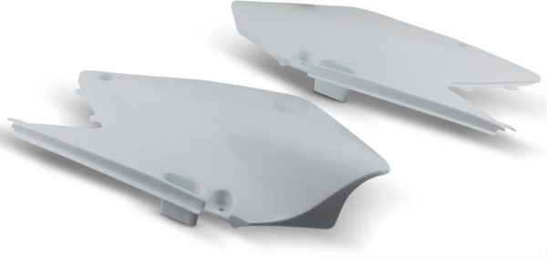UFO Seitenteile SUZUKI RM125/250 01-02 WHITE