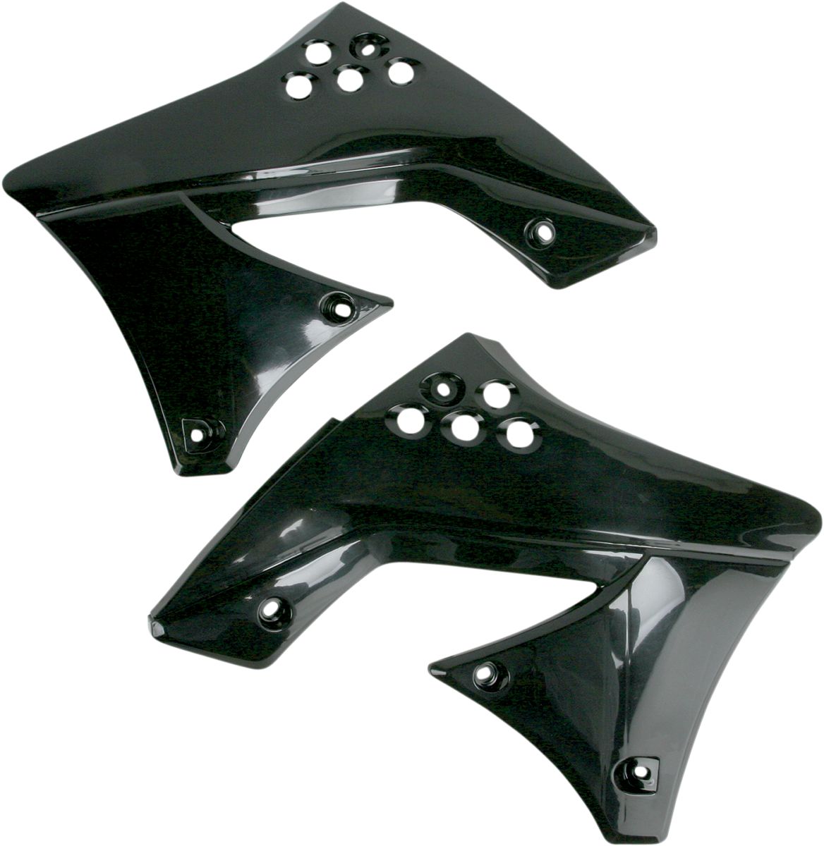 UFO Kühlerspoiler KAWASAKI KXF250 09 BLACK