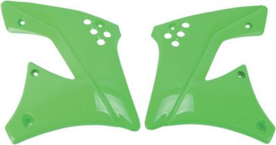 UFO Kühlerspoiler KAWASAKI KXF250 09 KX-GREEN