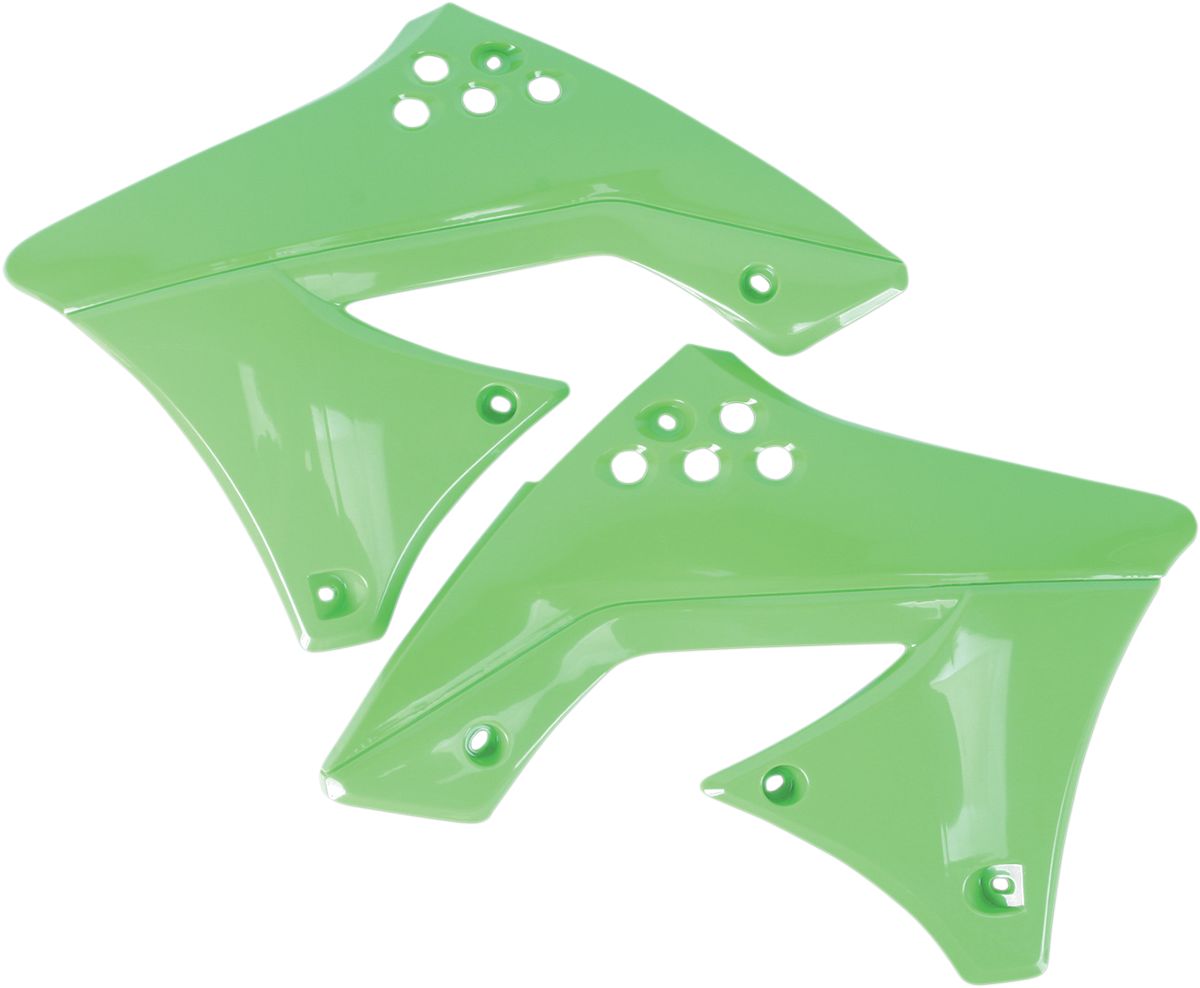 UFO Kühlerspoiler KAWASAKI KXF250 10-11 KX-GREEN