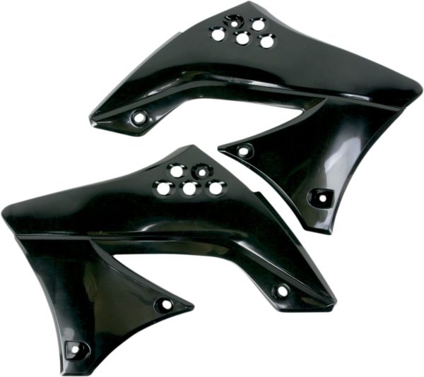 UFO Kühlerspoiler KAWASAKI KXF450 10-11 BLACK