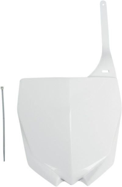 UFO Nummerntafel vorn YAMAHA YZ250/450F WHITE