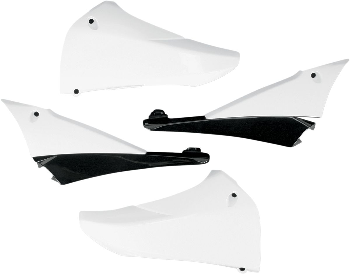 UFO Obere Kühlerspoiler YAMAHA YZ450F WHITE