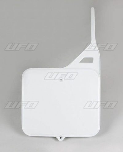 UFO Nummerntafel vorn TM-RACING 80-125-250 WHITE